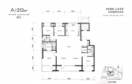 4室2厅3卫户型图