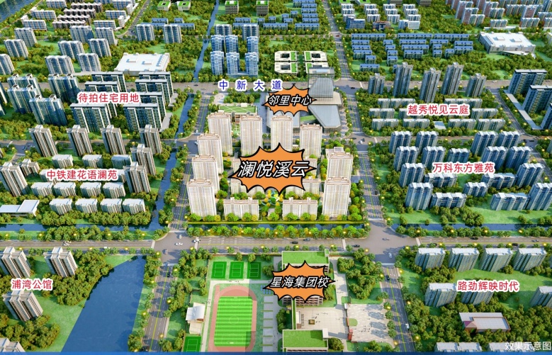 路劲澜悦溪云效果图