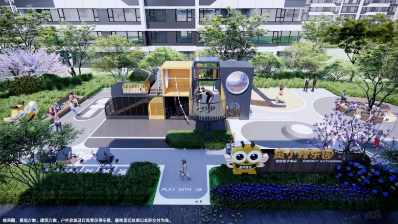 奥体建设·锦尚紫兰效果图