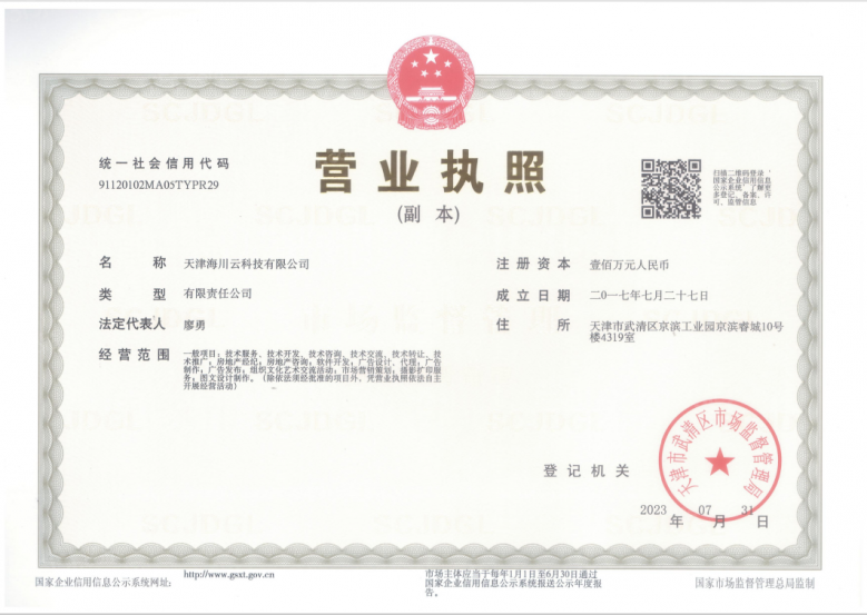 中建理想城二级合作房营业执照