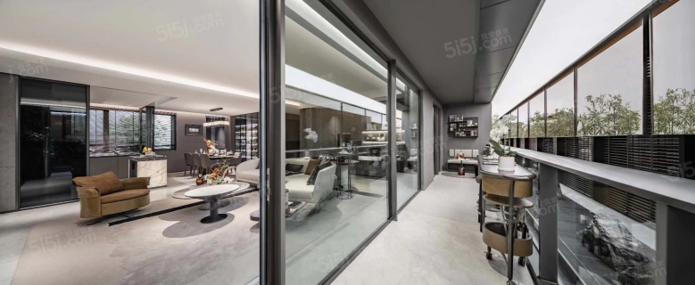 体北金茂府样板间