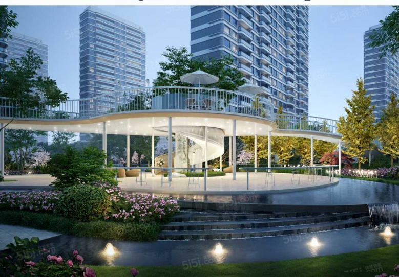 中国铁建花语云萃效果图