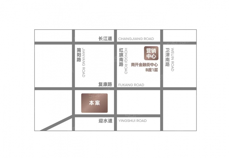 金融街融府区位图
