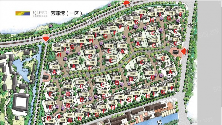 太湖上景沙盘图