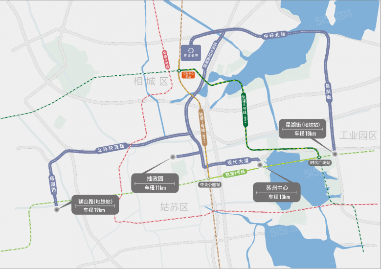 中国铁建花语云萃配套图
