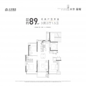 大华星耀3室2厅2卫