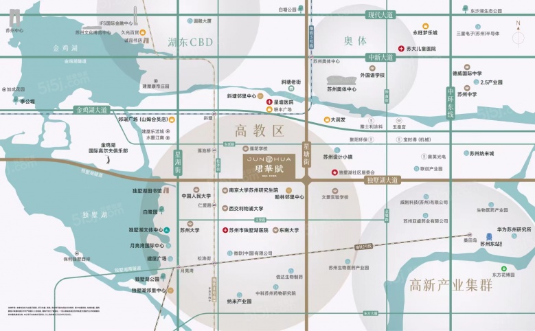 保利珺华赋区位图