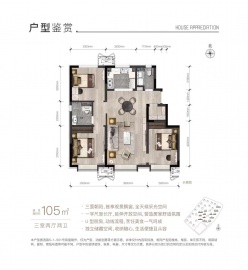 万科运河文化村3室2厅2卫