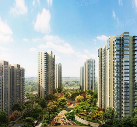 中铁建国际城效果图