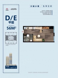 1室1厅1卫户型图