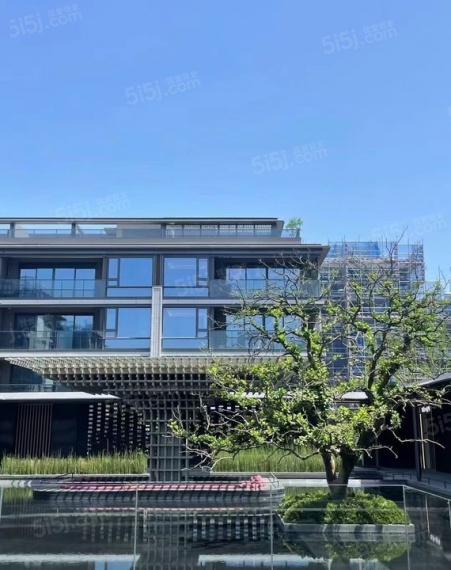 和居蓝城溪山云庐实景图