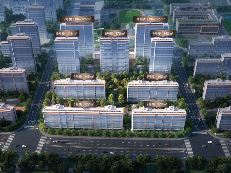中交海河玺效果图