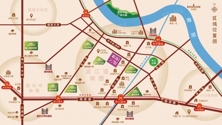 紫阳公馆区位图