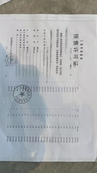 大华星耀预售许可证