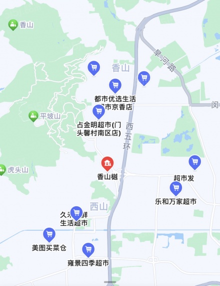 香山樾配套图