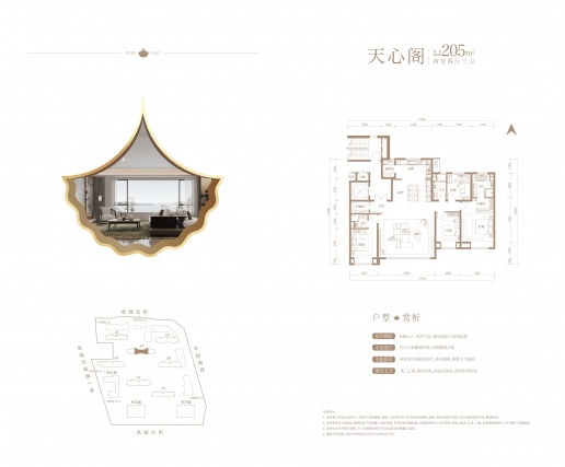 4室2厅3卫户型详情