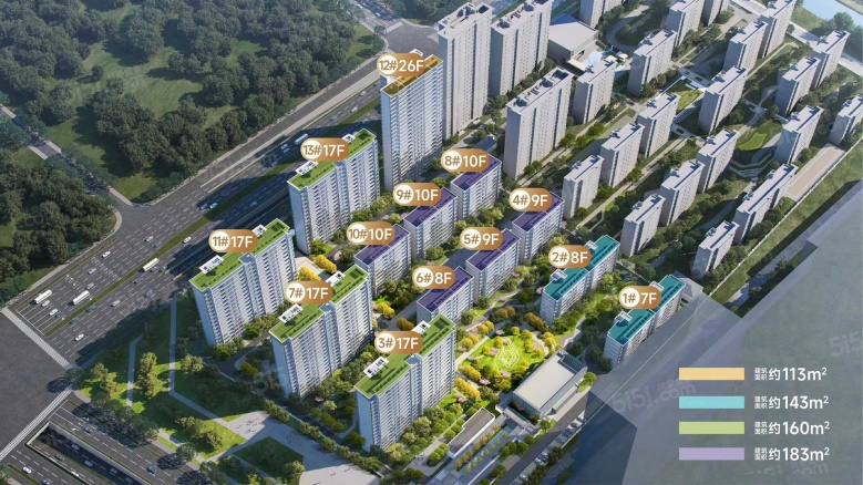 熙和风雅阁沙盘图