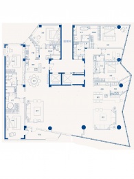 6室2厅6卫户型图