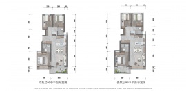 3室2厅2卫户型图