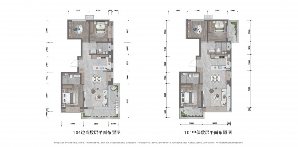 3室2厅2卫户型详情