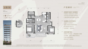 龙曜城3室2厅2卫