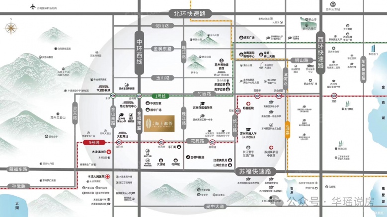海派都市区位图