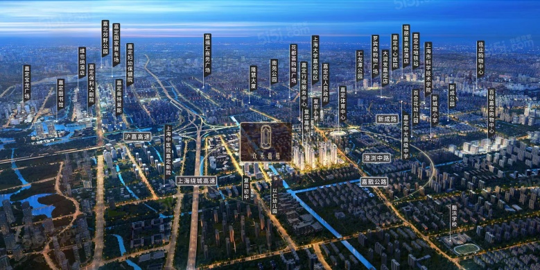 众禾嘉苑配套图