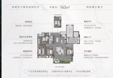龙湖未来御湖境4室2厅2卫