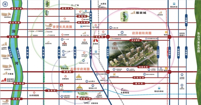 礼顿山区位图
