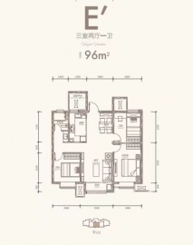 华勘.鈺府3室2厅1卫