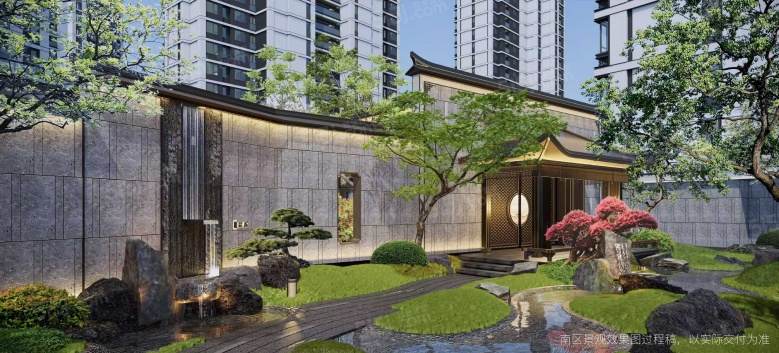 建发云栖上宸实景图