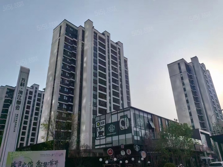 万科滨江都会实景图