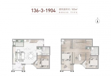 丽都壹号峯境2室2厅1卫