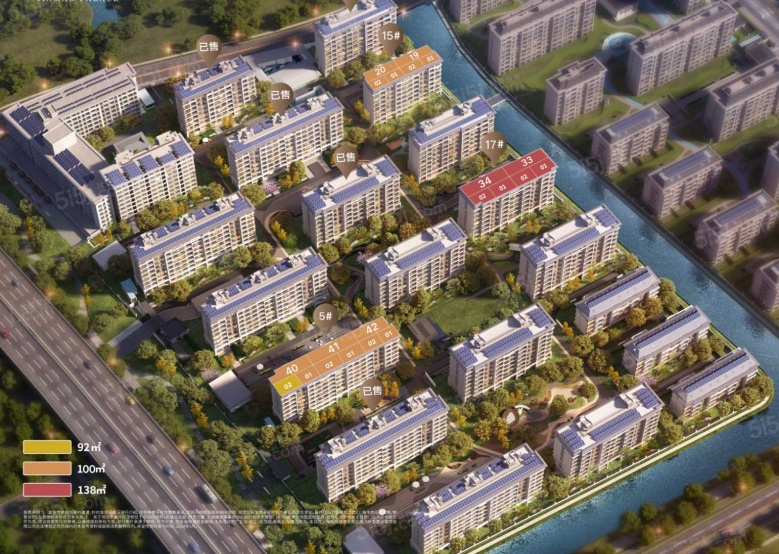 张江金茂府沙盘图