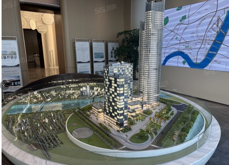 绿城·钱塘之门沙盘图