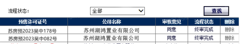 九里璟园预售许可证