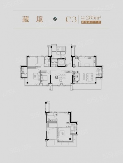 C3户型 藏境