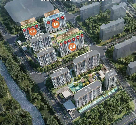 古美阅华沙盘图