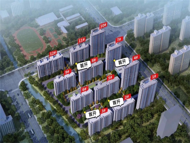 新发朗诗熙樾府沙盘图