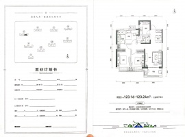 3室2厅2卫户型图