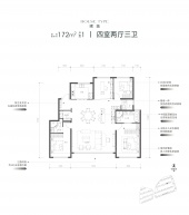 保利建工嘉华天珺4室2厅3卫