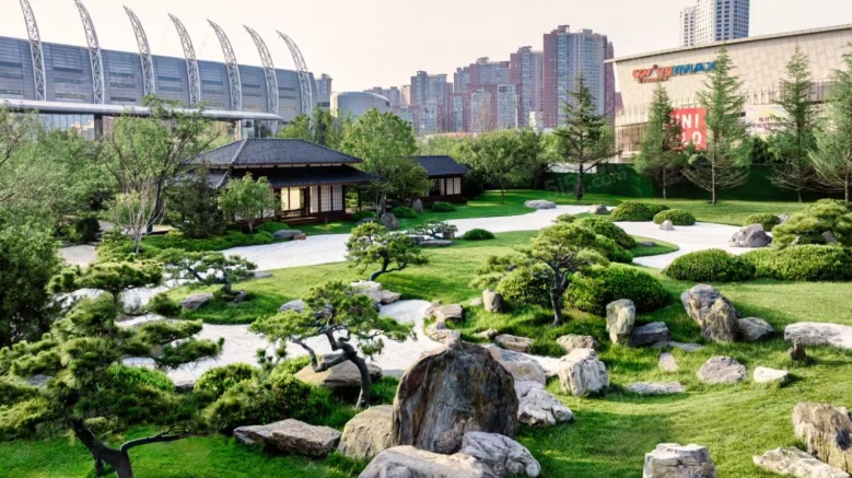 格调浅羽花园实景图