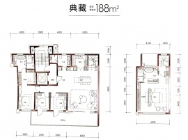 4室2厅2卫户型图