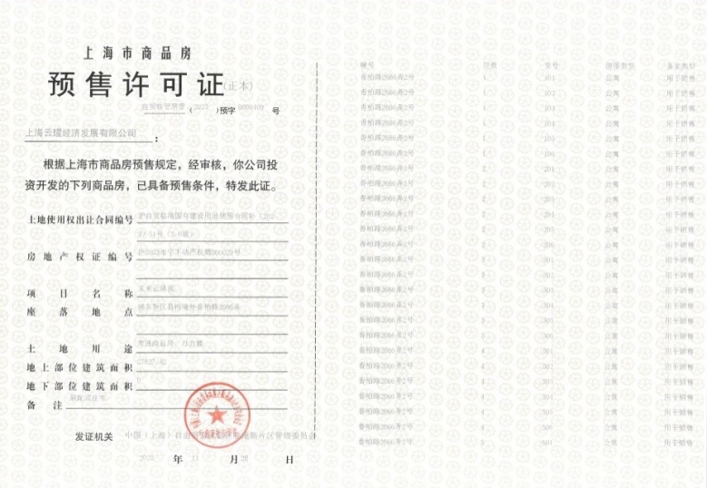 未来港元启预售许可证