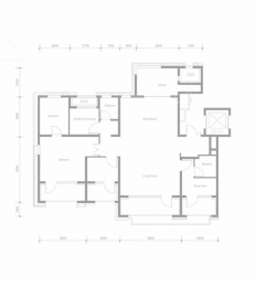 4室2厅3卫户型图
