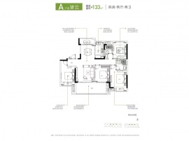 4室2厅2卫户型图