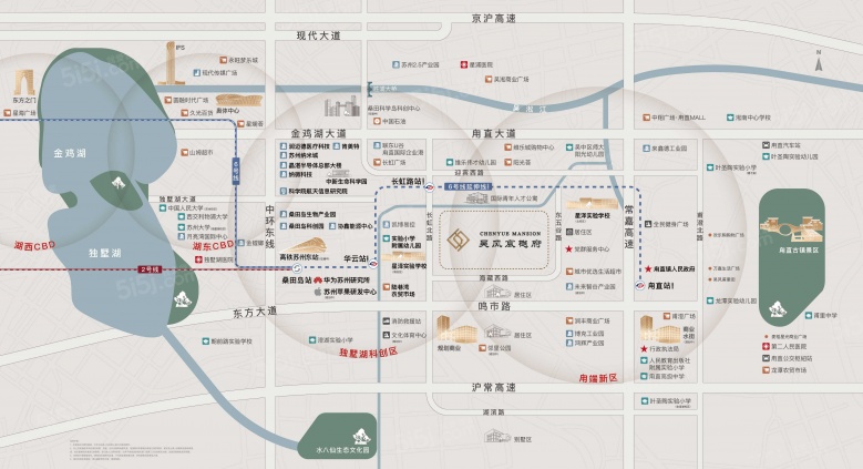 吴风宸樾府区位图