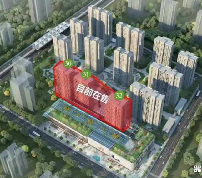 阳明花园沙盘图