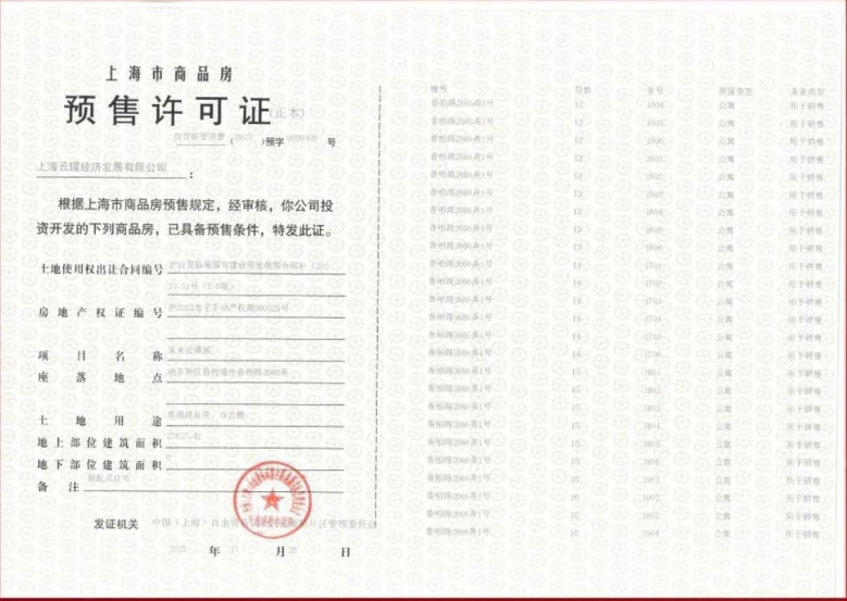 未来港元启预售许可证