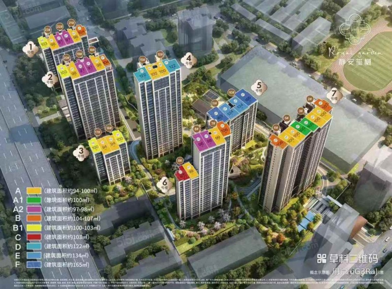 静安玺樾沙盘图